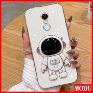 MODU Casing Luxury Electroplated Phone Case for Redmi 5 Plus Macaron Color with High-end Astronaut Stand