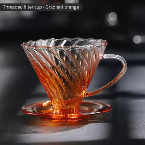 Pour Over Coffee Maker Set Coffee Brewing Set Share Pot Borosilicate V Glass 60 Dripper Set Coffee S