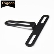 C5GOON 1Pc Motorcycle Electric Vehicle Mudguard Iron License Bracket Plate Holder Equipment Accessor