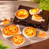 Doll House Creative Simulation Pizza Candy Toy Doll House Cream Glue Hair Accessories diy Decoration