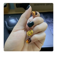Ready-Made Gel Nails Beautiful Fire Pattern Complete With Nail Accessories Set