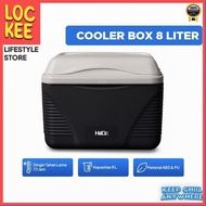 LOCKEEEE | Cooler Box 8L Outdoor Ice Cooler Box Ice Storage Container Box Multipurpose Wada