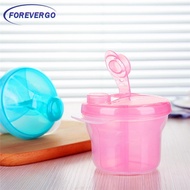 Baby 3 Grid Milk Powder Storage Container BPA Free Infant Food Storage Box Formula Dispenser