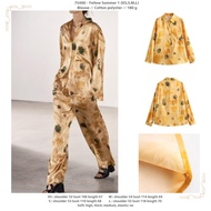 75400 - Yellow Summer 1 (XS,S,M,L) - Blouse