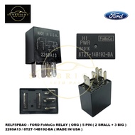 FORD FoMoCo RELAY ( ORG ) 5 PIN ( 2 SMALL + 3 BIG ) 2269A13 / 8T2T-14B192-BA ( MADE IN USA )