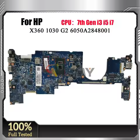 6050A2848001 Laptop Mainboard For HP EliteBook X360 1030 G2 Laptop Motherboard 917922-601 L30419-601