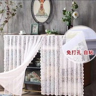 Tyk Best-Selling Screen Curtain Bay Window Open Window Beads French Retro Velcro No Blocking Perfora
