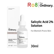 The Ordinary Salicylic Acid 2% Solution Exfoliating and Pore Free 30ml เซรั่ม สกินแคร์ สิวเสี้ยน ลดความมันส่วนเกินใบหน้า