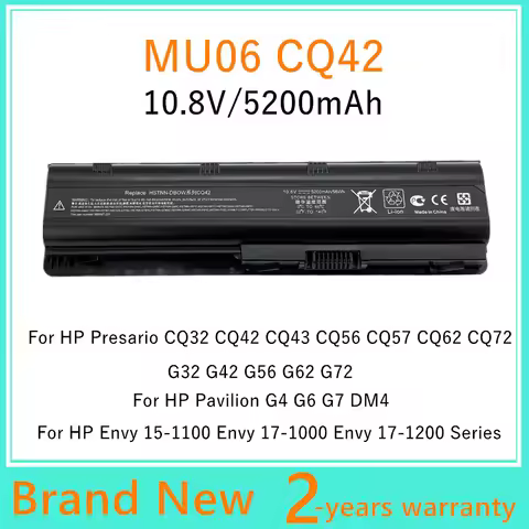 New Laptop battery for HP/Compaq Pavilion g4 g6 G42 G56 G62 G72 for Presario CQ32 CQ42 CQ43 CQ56 CQ5