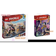 LEGO 71792 Ninjago : Sora Transforming Mech Bike Racer - LEGO 71807 : Sora's Elemental Tech Mech