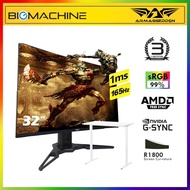 Armaggeddon Xtreme XC32HD-S Curve Gaming Monitor (32"/ 165Hz/1ms) [option with adjustable stand]