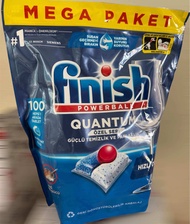 [เก็บโค้ดส่งฟรี] Finish dishwasher Quantum Ultimate Powerball ฟินิช ผลิตภัณฑ์ล้างจานชนิดก้อน สำหรับเ