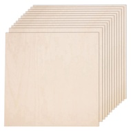 Basswood BoardBasswood Sheet Plywood Smooth Craft Wood Board for Laser CuttingDIY Building Model 30x