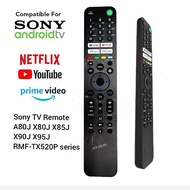 Sony Smart Android TV Remote Control Compatible With RMF-TX520P RMF-TX520P RMT-TX500P RMT-TX500U RMT-TX600U RMT-TX621U..