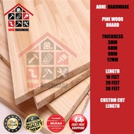 [ Pine Wood Board 14mm  ] 🌲 Pine Wood Art Board | pine wooden board  🌲 Table Top | Pine  Wood  Board
