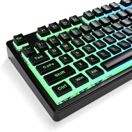 Pudding Keycaps, PBT Keycaps 132 Keys Set Custom Keycap Set, Shine Through Ergonomic Keycaps OEM Pro