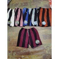 taslan striper printed short for boy 4-8year old