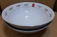 早期大同瓷碗 大同國際牌厚實瓷碗 湯碗 碗公 -直徑24公分- 2 碗合售