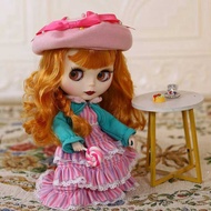 icy DBS Blythe Matte Face, Colorful Hair Nude and Set Doll Joint Body The Gift for Boy Girl