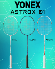 Yonex Astrox 01 Badminton Racket | Head Heavy Balance | Power Smash & Control | Lightweight Graphite