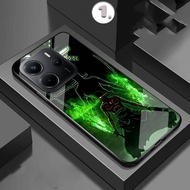 HP [FK-428] Case Glasshp For Xiaomi Redmi Note 14 Pro poco F7 Pro poco F8 pro poco M8 Pro Note 15 No