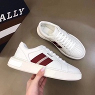 Ready Stock (with Box)🇫🇷Ball Barry High-End Customized Men's Casual Shoes White Shoes