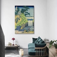 Japanese Ukiyoe Canvas Wall Art Decor Landscape Painting Artwork Reproduction by Katsushika Hokusai