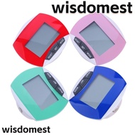 WISDOMEST  Pedometer, Intelligent LCD Display Pedometer for Walking, Simple Anti-Slip Accurate Porta