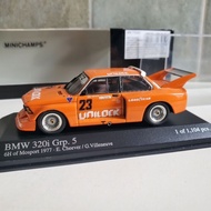 Mini Cut 1/43 BMW 320i 5 Group 1977 Mosbo 6 Hours No. 23 Champion Car