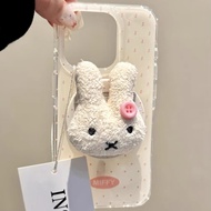 realme 12x 5g casing casing realme 12x 5g casing realme c15 Autumn Winter Magnetic Miffy New Style G
