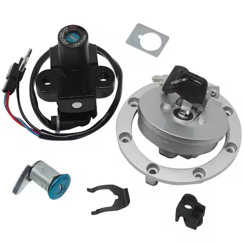 Motorcycle Fuel Gas Ignition Switch Lock With Key Kit For Honda CBR250 CBR400 CBR600 CBR900 VFR400 R