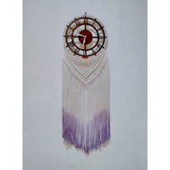 MACRAME WALL CLOCK AESTHETIC WALL CLOCK UNIQUE WALL CLOCK UNIQUE GIFT HAMPERS