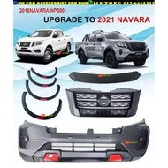 Nissan Navara Np300 Convert To Navara Pro 4x 2021 Front Bumper Grill Grille Fender Arch Front Bonnet