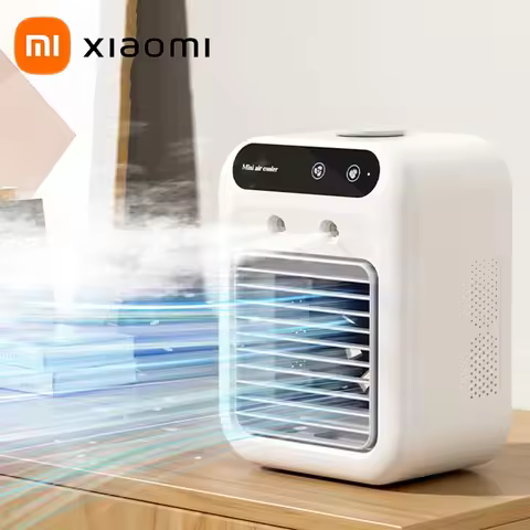 Xiaomi Mijia Portable Mini Air Conditioner Cooler 500ml Water Cooling Fan Air Conditioning Cooler Of