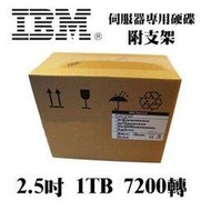 全新盒裝IBM伺服器專用硬碟 81Y9730 81Y9731 1TB 7.2K SATA 2.5吋 X3650M3 M4