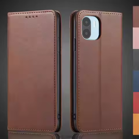 Magnetic attraction Leather Case for Xiaomi Redmi A1 / Redmi A2 Holster Flip Cover Case Wallet Phone