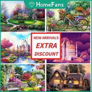 【HF】Diamond Painting Set Full Drill 40*50CM Wall Decor Diamond Painting Tools Cross Stitch Set