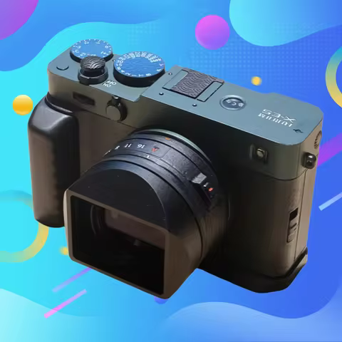 Metal Square Lens Hood Lens Shade for Fujifilm XF 23mm F2.8 R WR - XE5 Camera Accessories