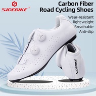 Sidebike cycling sneaker MTB shoes men road bike shoes carbon fiber sole breathable racing bicycle mountain cycling equipment