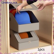 [chiwanji4x] Hat Organizer for Baseball Caps Hat Storage Box for Closet Storage Bin for