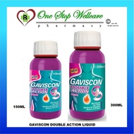 GAVISCON DOUBLE ACTION LIQUID 150ML / 300ML