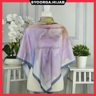 Tudung Bawal Satin Premium Exclusive Bidang 45,48,50,53,55,58 Square Scarf Printed Bawal Labuh Musli