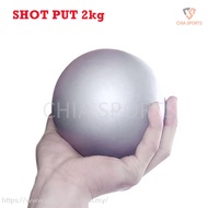 Shot Puts Lontar Peluru 2kg Steel Ball Athletics Shot Put Ball Bola Besi Sukan