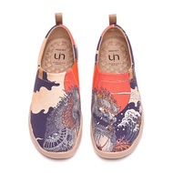 UIN ผู้ชายผ้าใบรองเท้าผ้าใบแฟชั่นสบายเดินทาสีรองเท้าแตะ Loafers รองเท้าลำลอง Creature