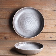 Deep Dish Large Set Ceramic Italian Pasta Plate Japanese Style Home Use Large Size Bowl with Minor D