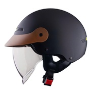 GXT GX03 Half Head Helmet with Visor, Size M L XL, Genuine GXT Men and Women