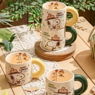 Snoopy 杯 陶瓷杯 460ml peanuts 史路比 史努比 水杯 水樽 水壺 家居 日用品 禮物 公仔 送禮 水杯 水壺 水樽 查理布朗 Charlie brown 生日 生日禮物 聖誕禮物