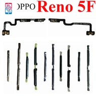 Power On Off Switch Button Side Volume Up Down Buttons Flex Cable For OPPO Reno 5F