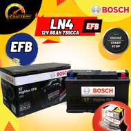 BOSCH ST HIGHTEC LN4 DIN80 (EFB) (AGM)| Car Battery | BMW F22, X1 E84 VOLVO V40 MERCEDES W176, W246,