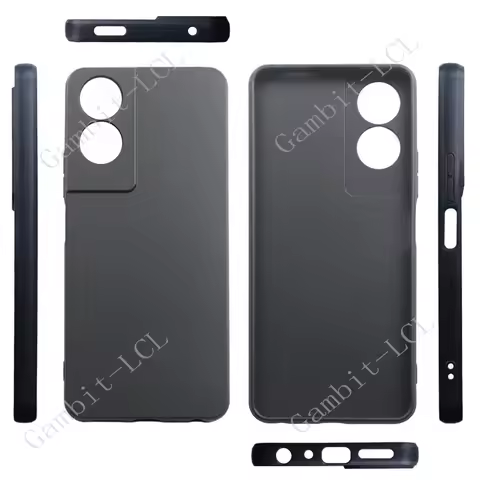 Anti-Falling Case For TCL 505 6.75" Soft Silicone TPU Original Shockproof Back Cover ON TCL 50 SE 50